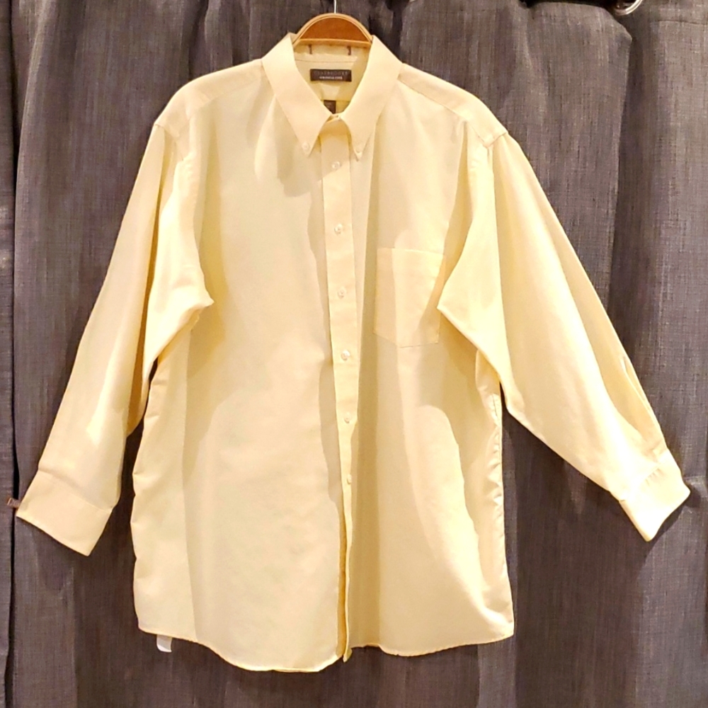 Claybrooke, soft yellow men's shirt